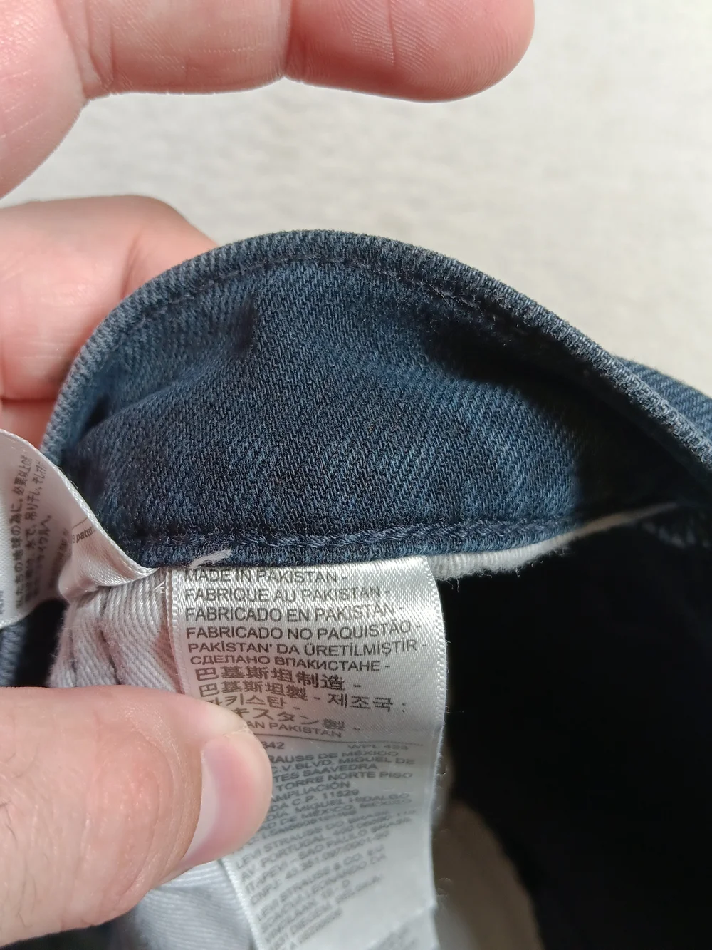 Levis 541 Premium Jeans Mens 32x30 Blue Denim Athletic Taper Fit Big E Stretch